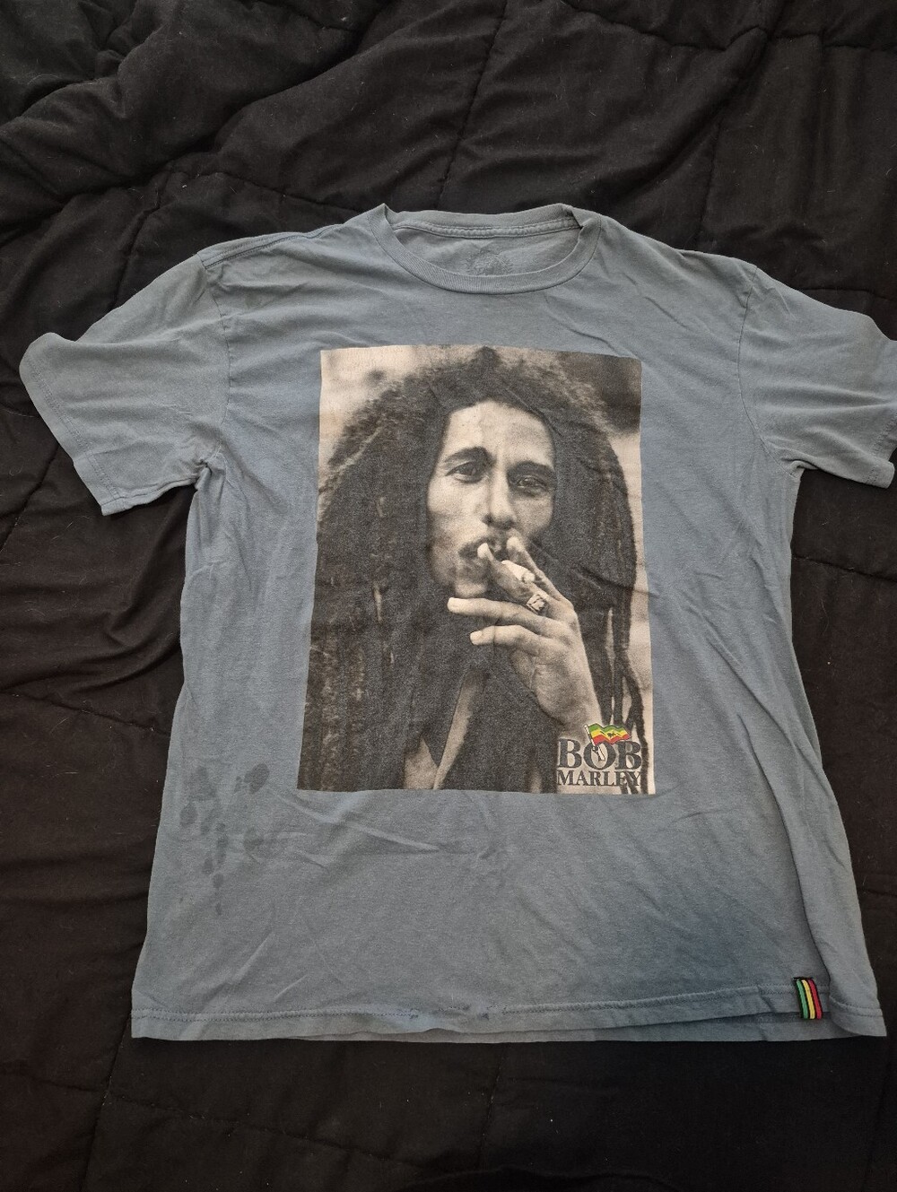 Bob Marley Blue XL T-shirt